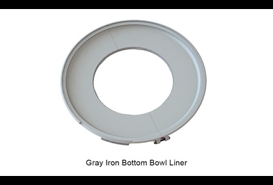 Gray Iron Bowl Liner 